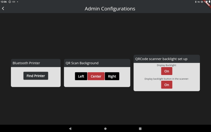 18) Step 5 - The new feature Admin backlight